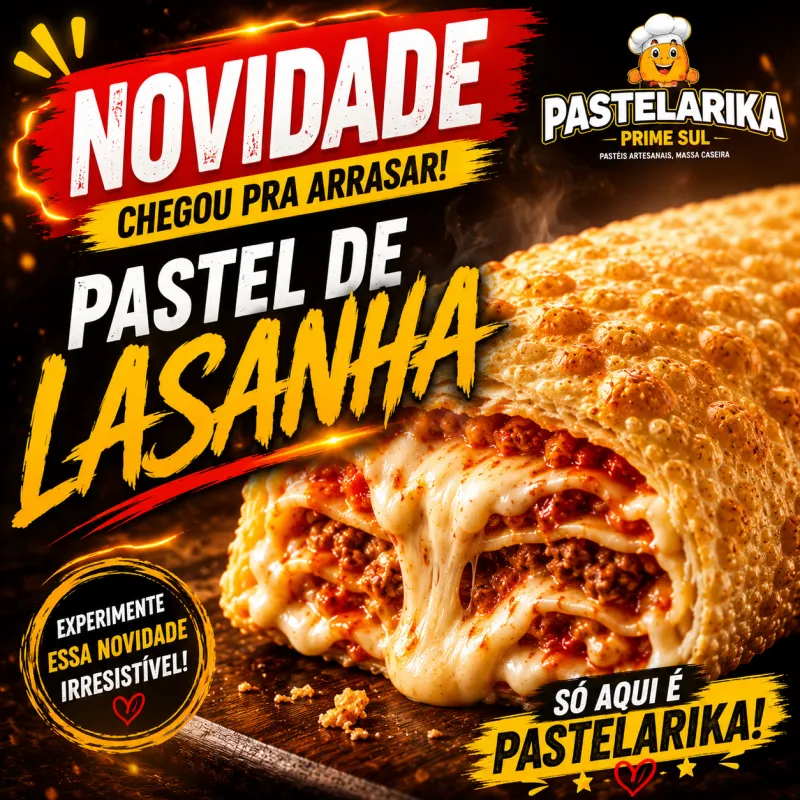 Pastel Lasanha a Bolonhesa 